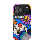 Colorful Phone Case, Cute Phone Accessories, Gift for Music Lovers, Fun Tech Gear, Unique Floral Design Case