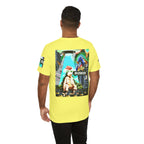 Street Art Busker Tee - Unisex Graphic Short Sleeve Shirt