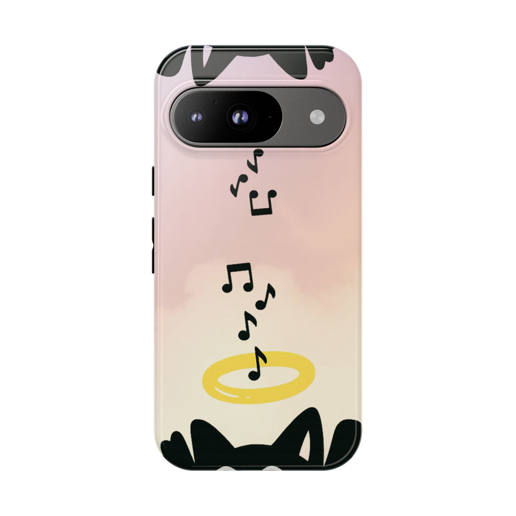 Cute Animal Phone Case, Tough Phone Cover for Pet Lovers, Gifts for Birthdays, Holidays, Music Lovers, Fun Tech Accessories
