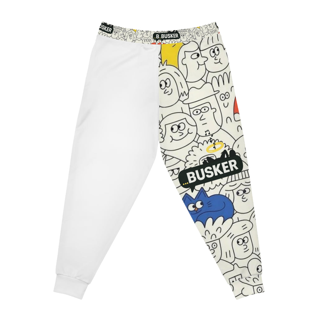 Vibrant Graphic Joggers for Creative Souls, Perfect for Athletes, Casual Wear, Gifts, Street Style, Fun Unisex Pants