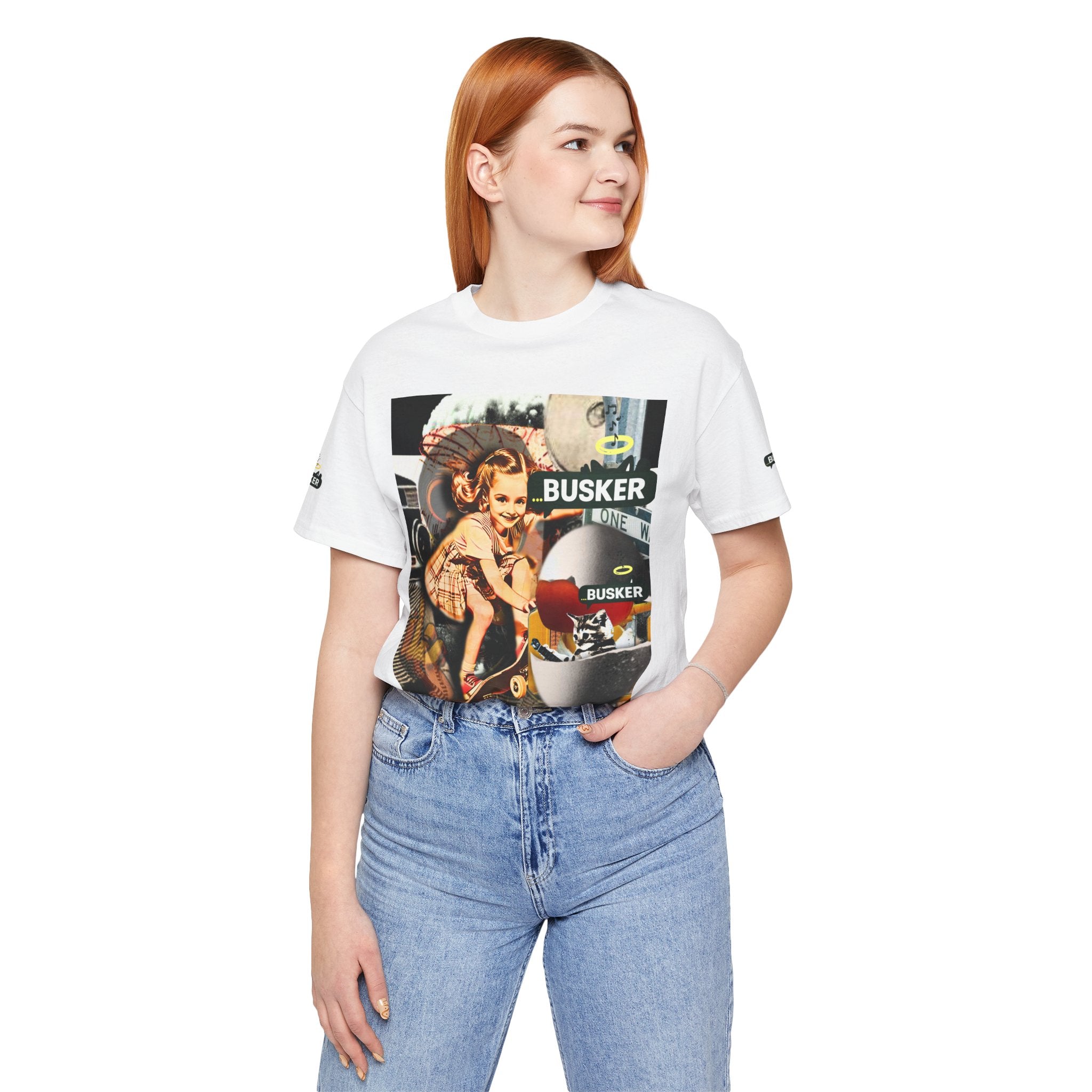 Vintage Skateboarding Graphic Tee - Streetwear for Creative Souls