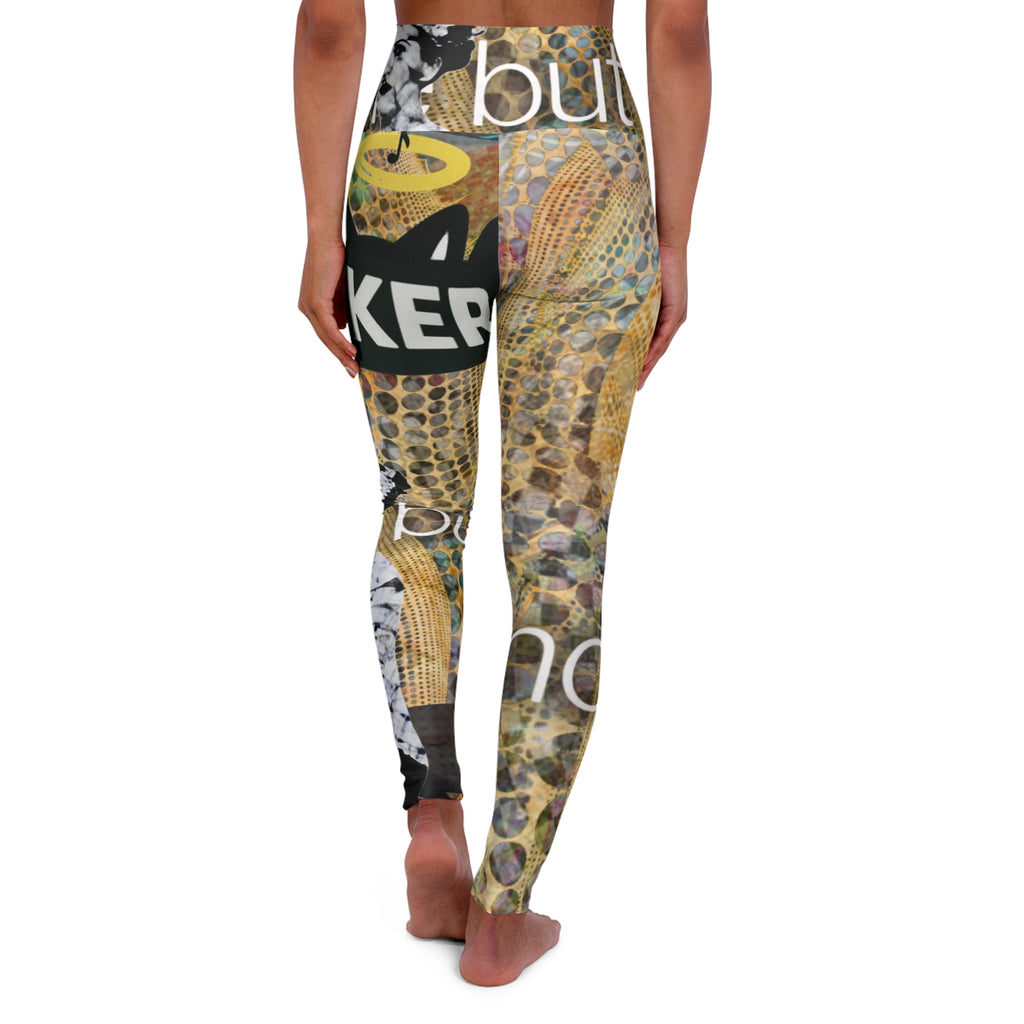 High Waisted Yoga Leggings (AOP)