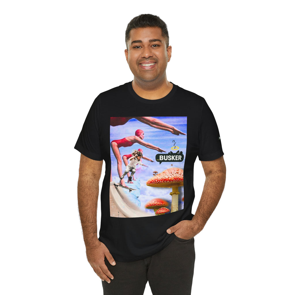 Busker Fun Graphic Tee - Unisex Jersey Short Sleeve