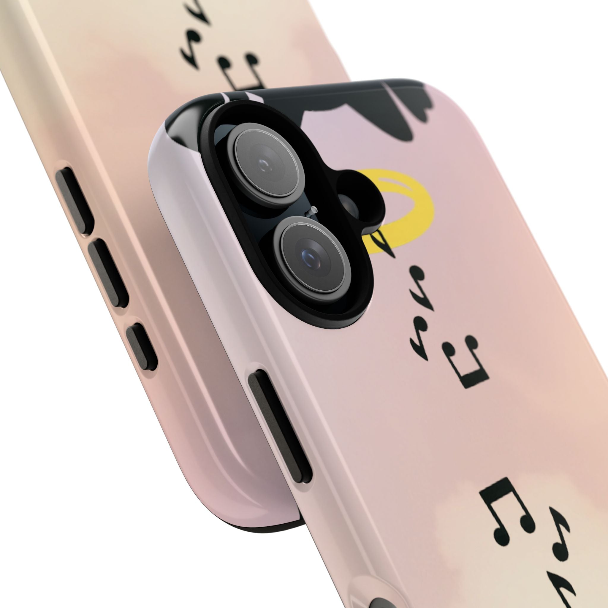 Cute Animal Phone Case, Tough Phone Cover for Pet Lovers, Gifts for Birthdays, Holidays, Music Lovers, Fun Tech Accessories