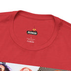 Busker Vibe Unisex Tee - Music & Art Collage Design