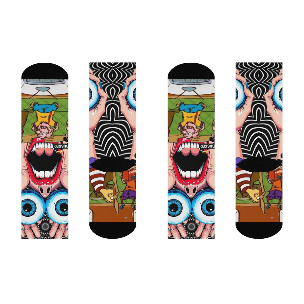 Cushioned Crew Socks