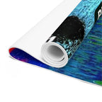 Colorful Foam Yoga Mat for Mindfulness & Fitness, Meditation Mat, Unique Exercise Mat, Yoga Gifts, Home Workout Gear