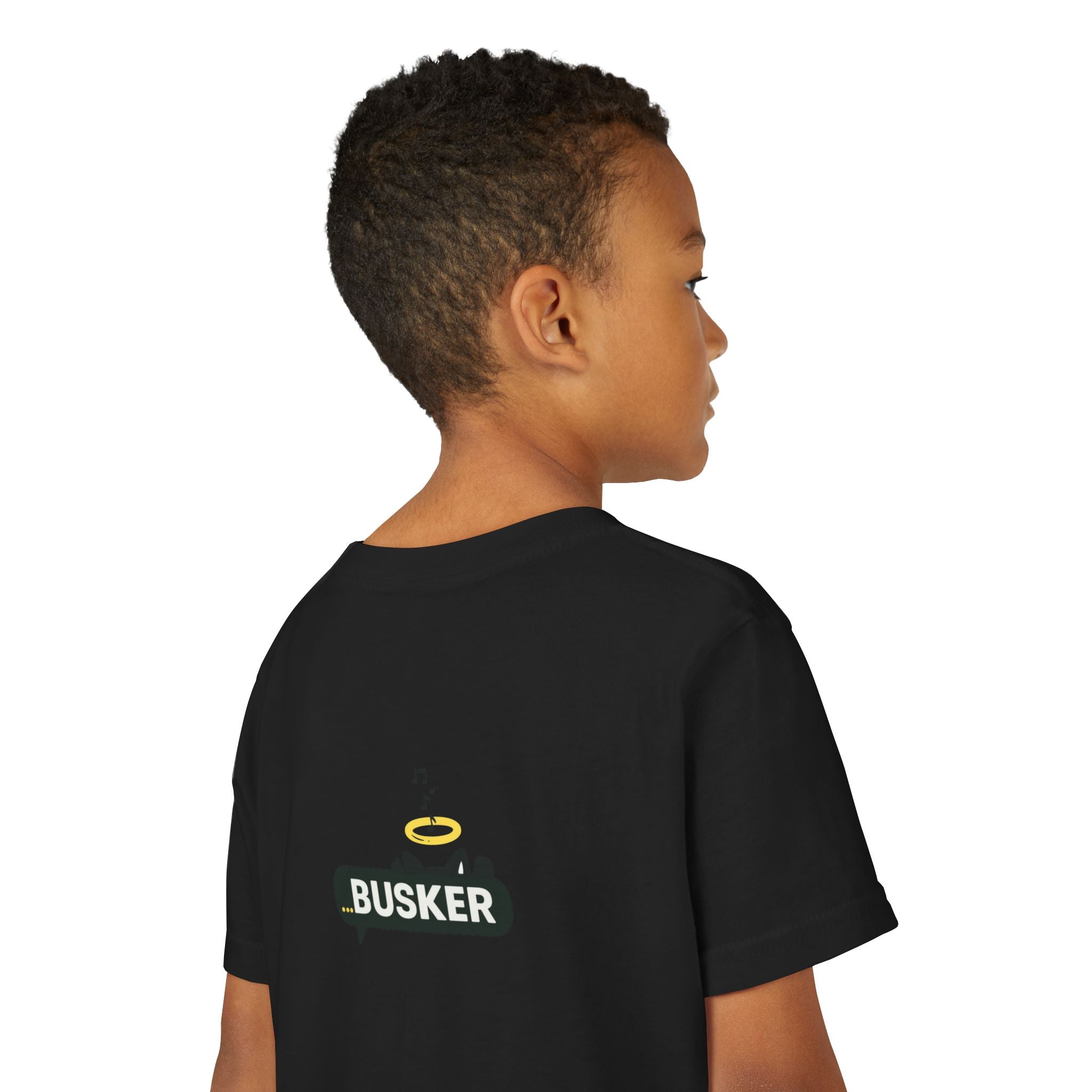 Youth Graphic Tee, Unisex T-Shirt for Kids, Cool Streetwear, Music Lover Apparel, Gift for Young Creatives, Trendy Summer Wear