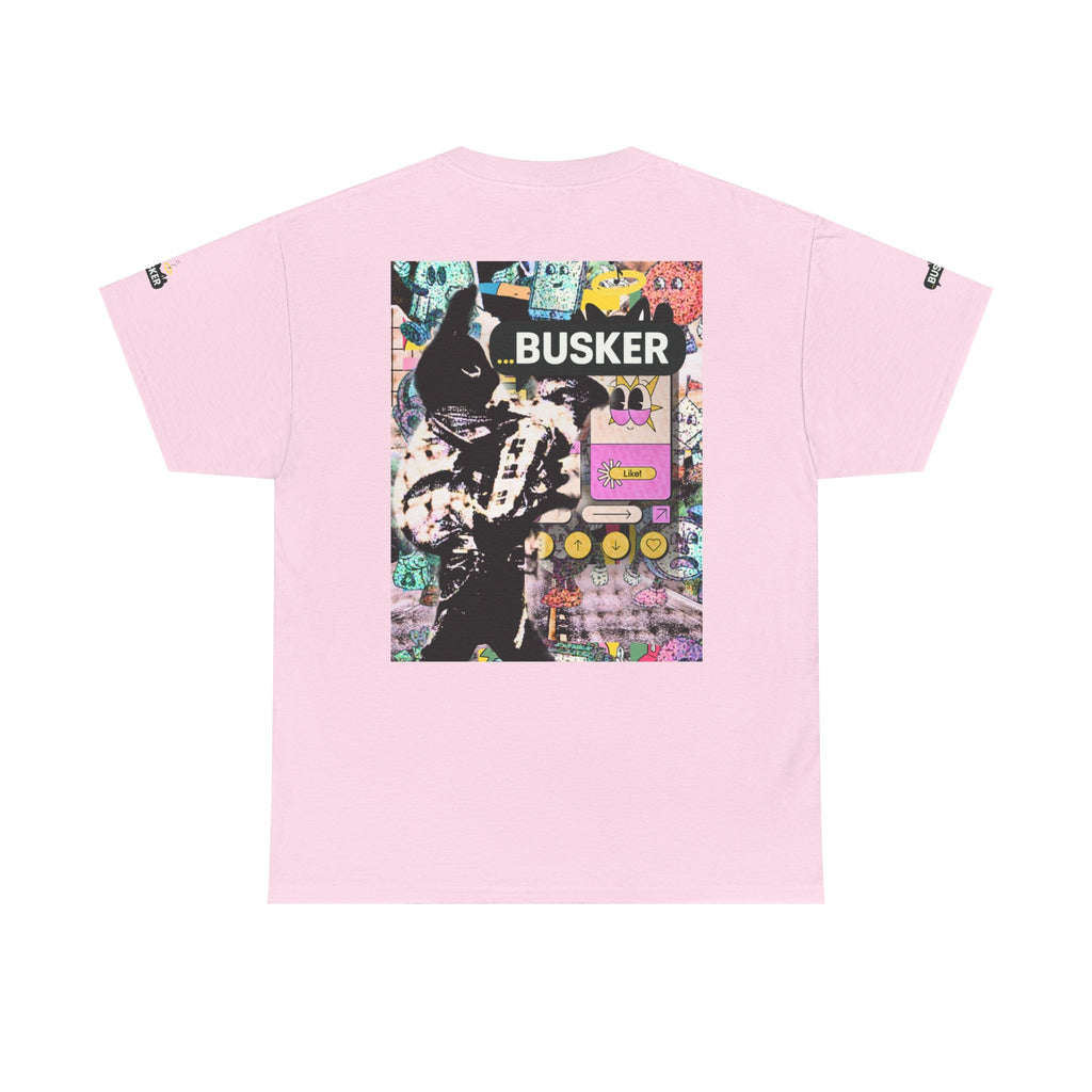 Grunge Art Busker Unisex Heavy Cotton Tee