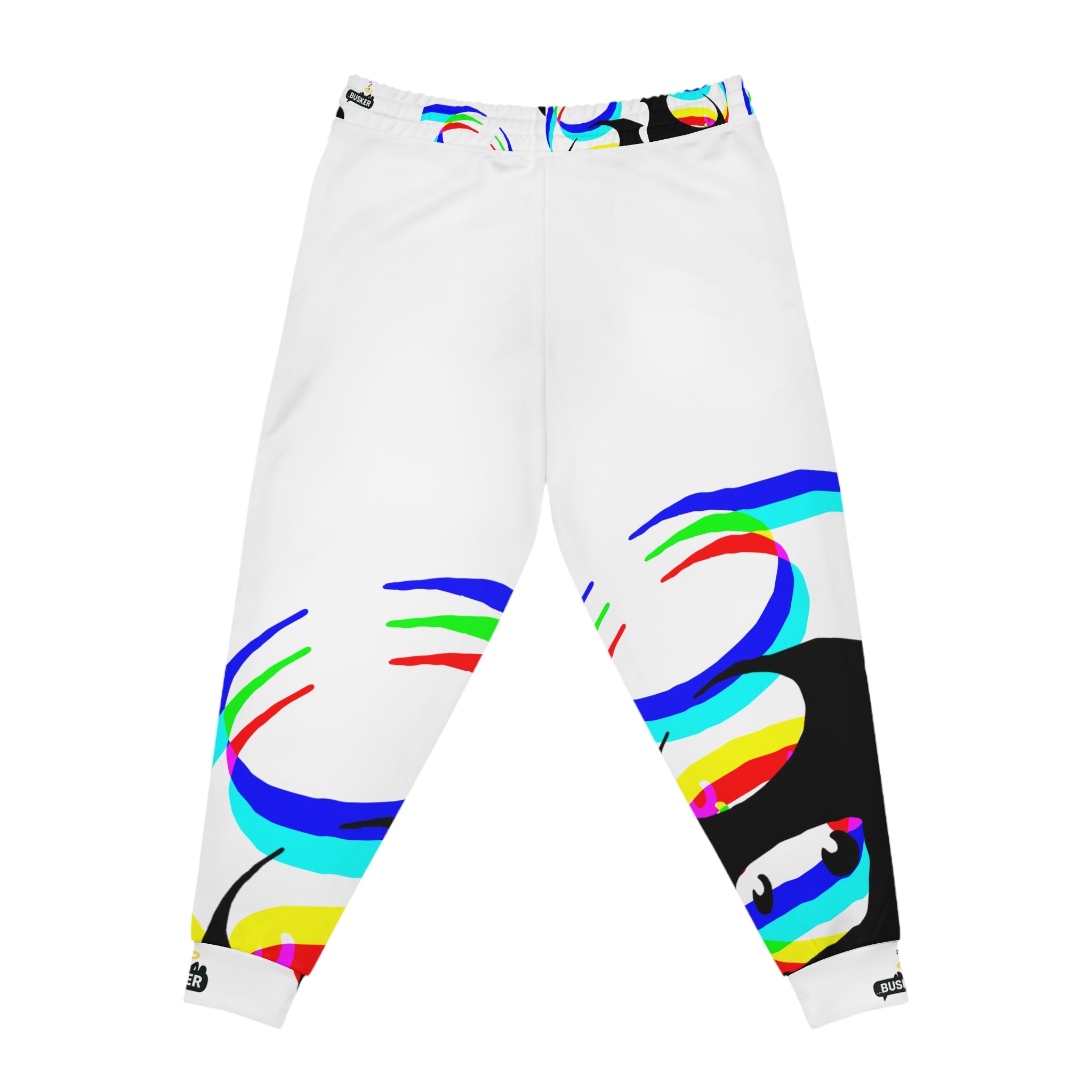 Colorful Athletic Joggers, Trendy Activewear for Fitness, Unisex Sports Pants, Perfect for Workouts, Vibrant Joggers for Everyday Use