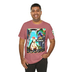 Street Art Busker Tee - Unisex Graphic Short Sleeve Shirt