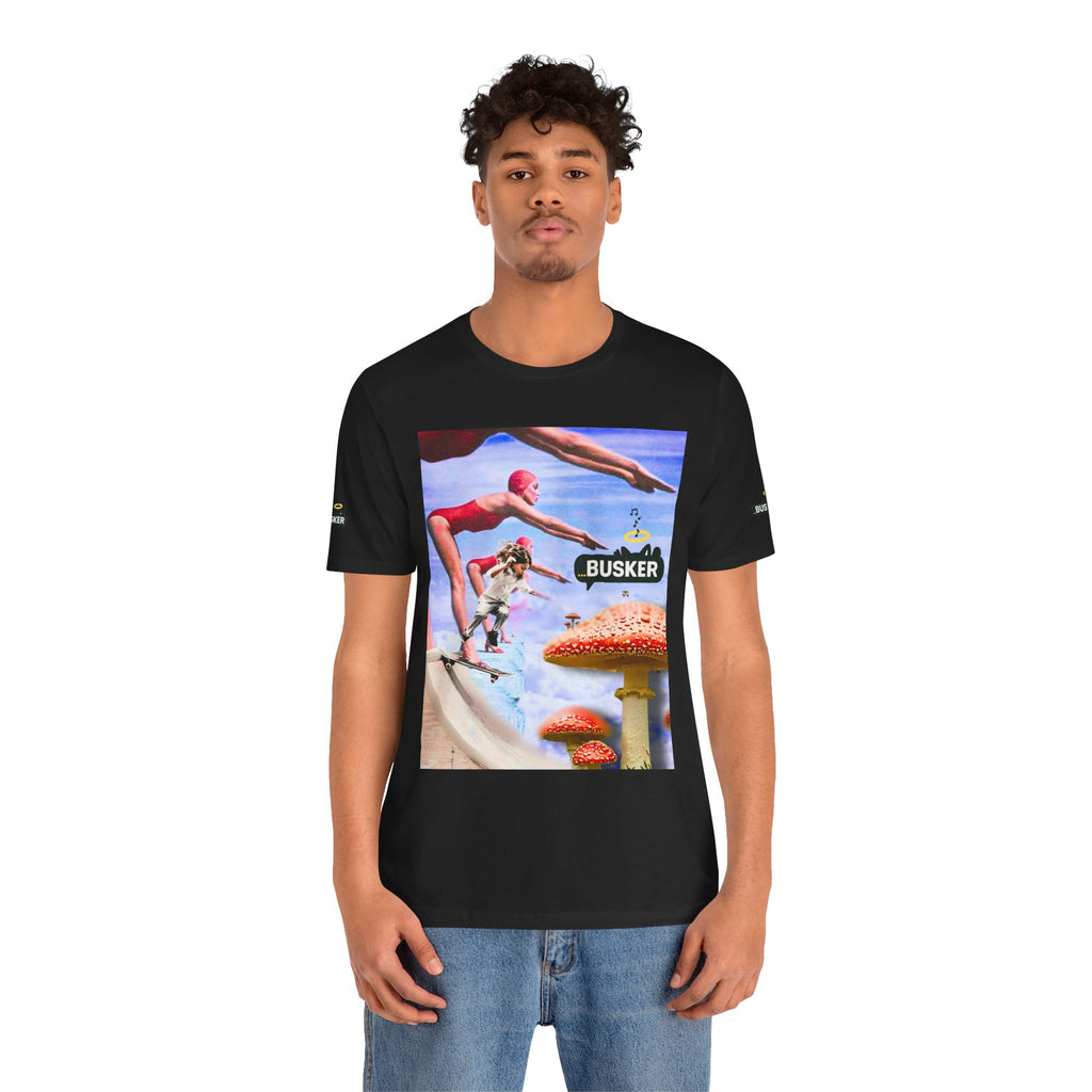 Busker Fun Graphic Tee - Unisex Jersey Short Sleeve