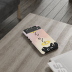 Cute Animal Phone Case, Tough Phone Cover for Pet Lovers, Gifts for Birthdays, Holidays, Music Lovers, Fun Tech Accessories