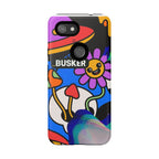 Colorful Phone Case, Cute Phone Accessories, Gift for Music Lovers, Fun Tech Gear, Unique Floral Design Case