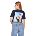 Busker Vibe Unisex Jersey Tee – Colorful Artistic Design for Summer Fun