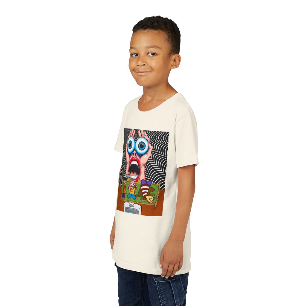 Graphic Youth Tee - Colorful Fun Shirt for Kids, Party T-Shirt, Gift for Youngsters, Trendy Youth Apparel, Art-Inspired Clothing