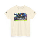 Busker Graphic Tee — Vintage Street Music Poster T‑Shirt