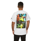 Vibrant Busker Graphic Tee for Art Enthusiasts