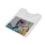 Youth Graphic Tee with Fun 'Busker' Design, Cool Summer Shirt, Gifts for Kids, Festival Attire, Trendy Youthwear