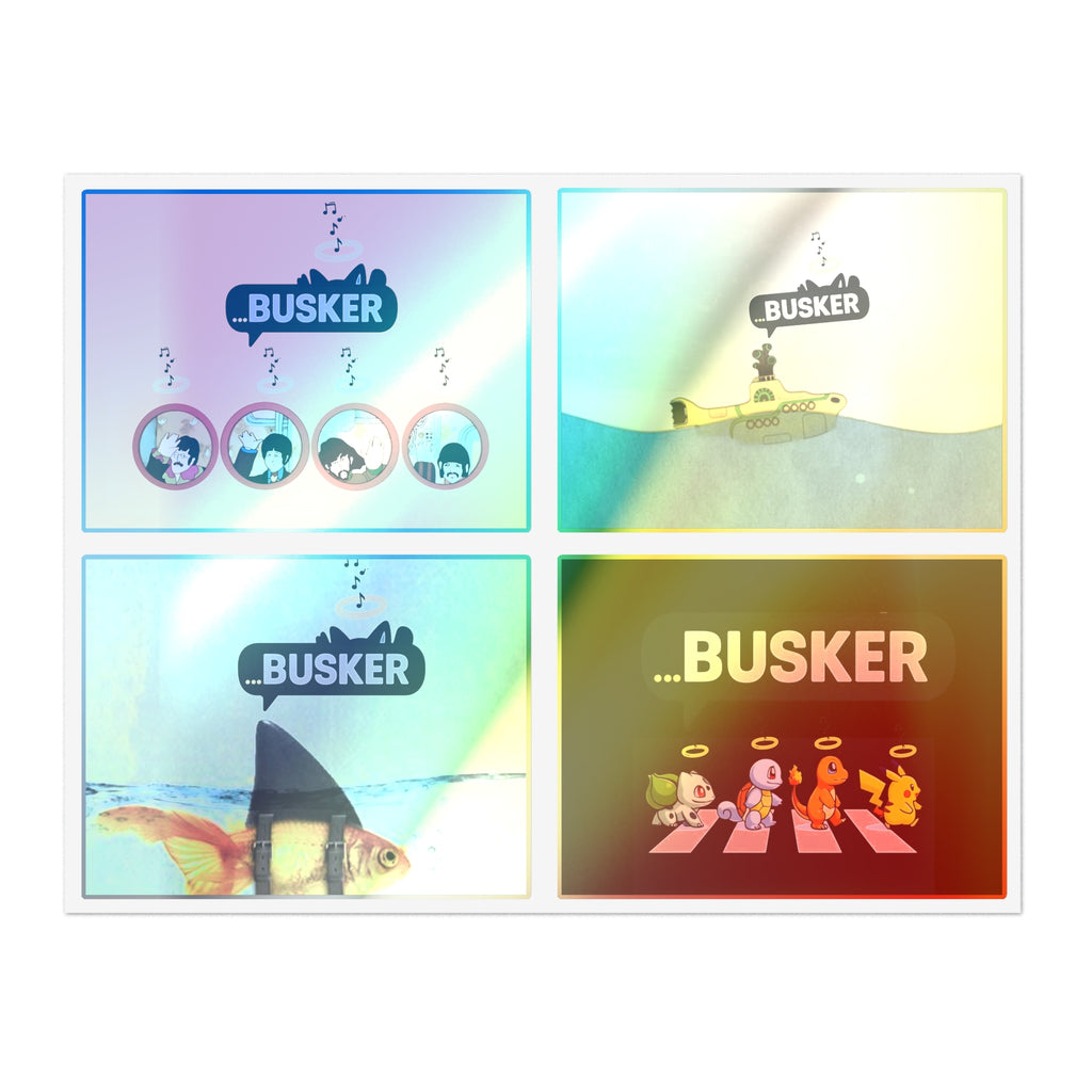 Whimsical Sticker Sheets for Music Lovers, Fun Decorative Stickers, Creative Journaling, Gift for Kids, Great for Scrapbooking