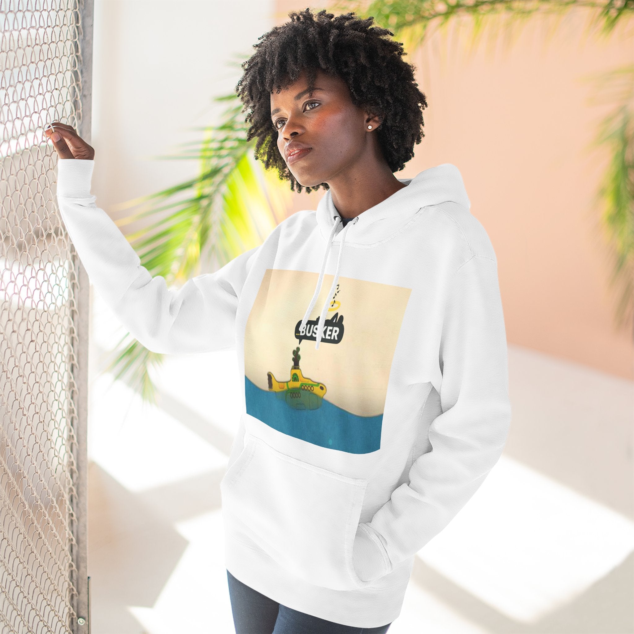 Lively Busker Hoodie - Cozy Fleece Pullover, Perfect for Music Lovers & Festivals, Ideal Gift for Birthdays, Thanksgiving & Holidays