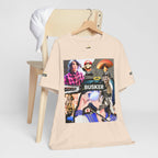 Busker Vibe Unisex Tee - Music & Art Collage Design
