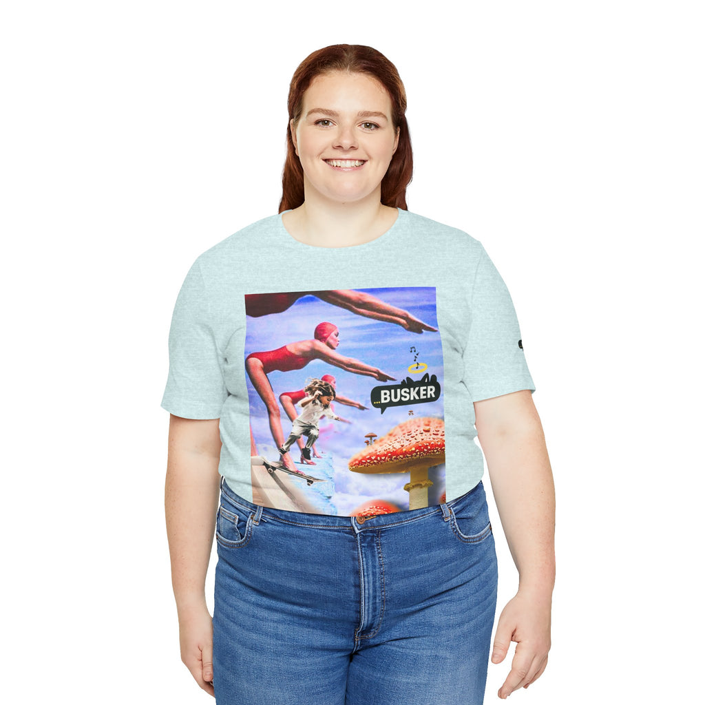 Busker Fun Graphic Tee - Unisex Jersey Short Sleeve