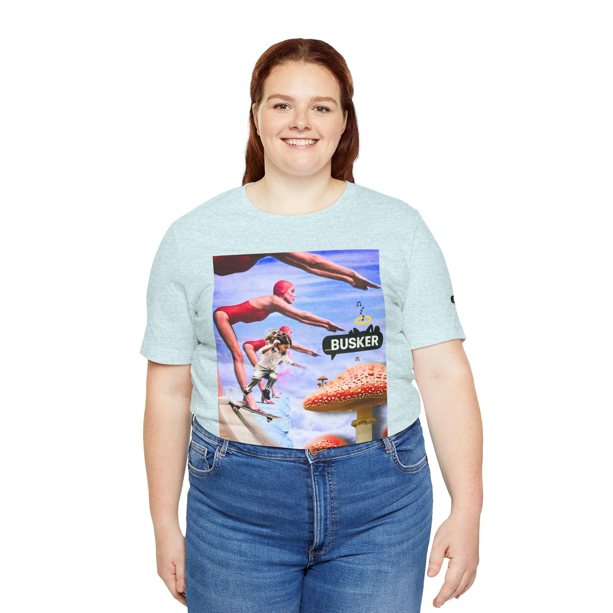 Busker Fun Graphic Tee - Unisex Jersey Short Sleeve