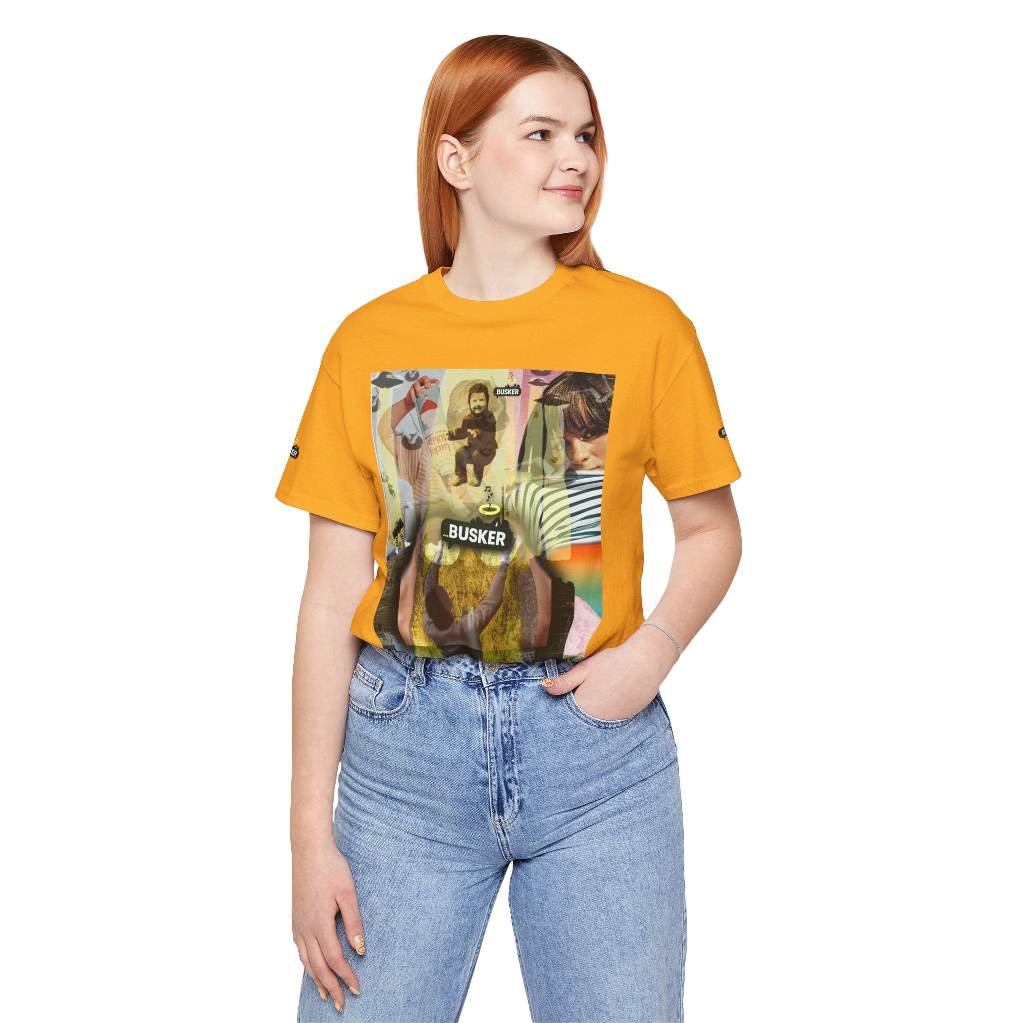 Busker Graphic Tee – Unisex Jersey Short Sleeve T-Shirt for Creative Souls