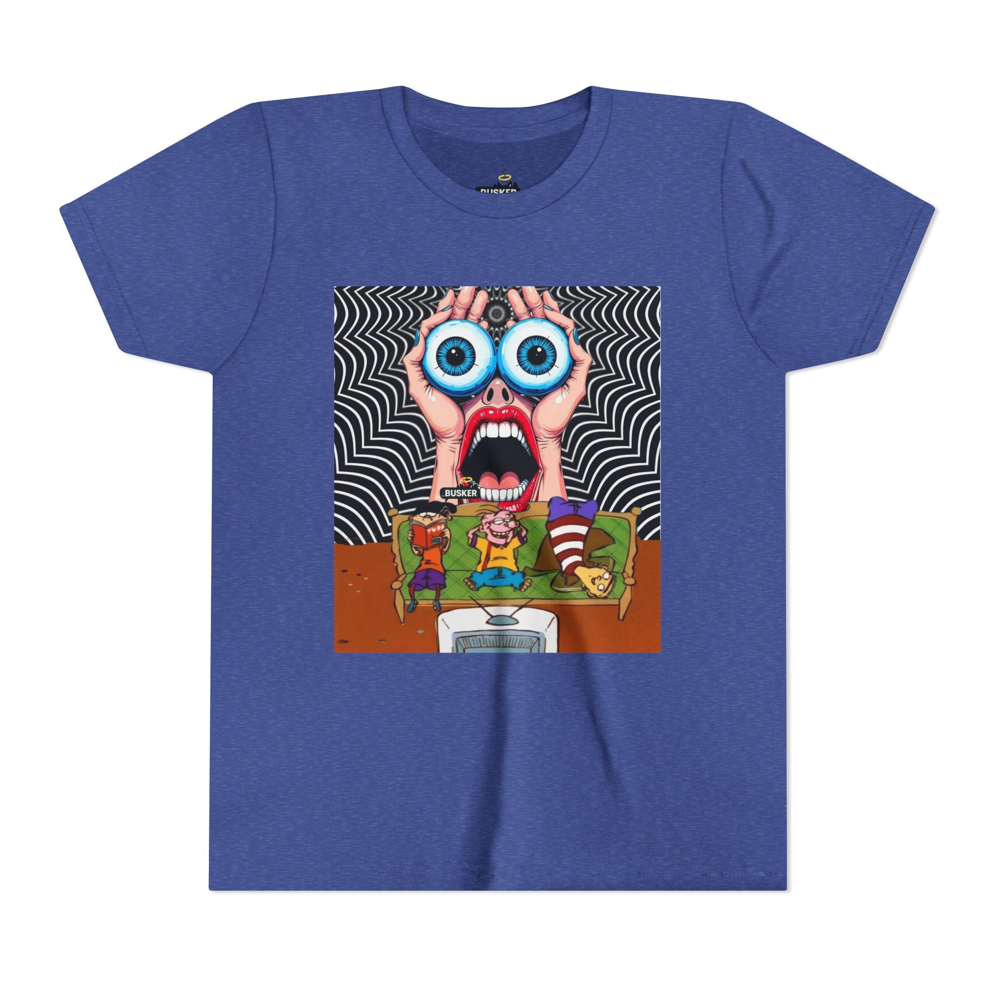 Graphic Youth Tee - Colorful Fun Shirt for Kids, Party T-Shirt, Gift for Youngsters, Trendy Youth Apparel, Art-Inspired Clothing