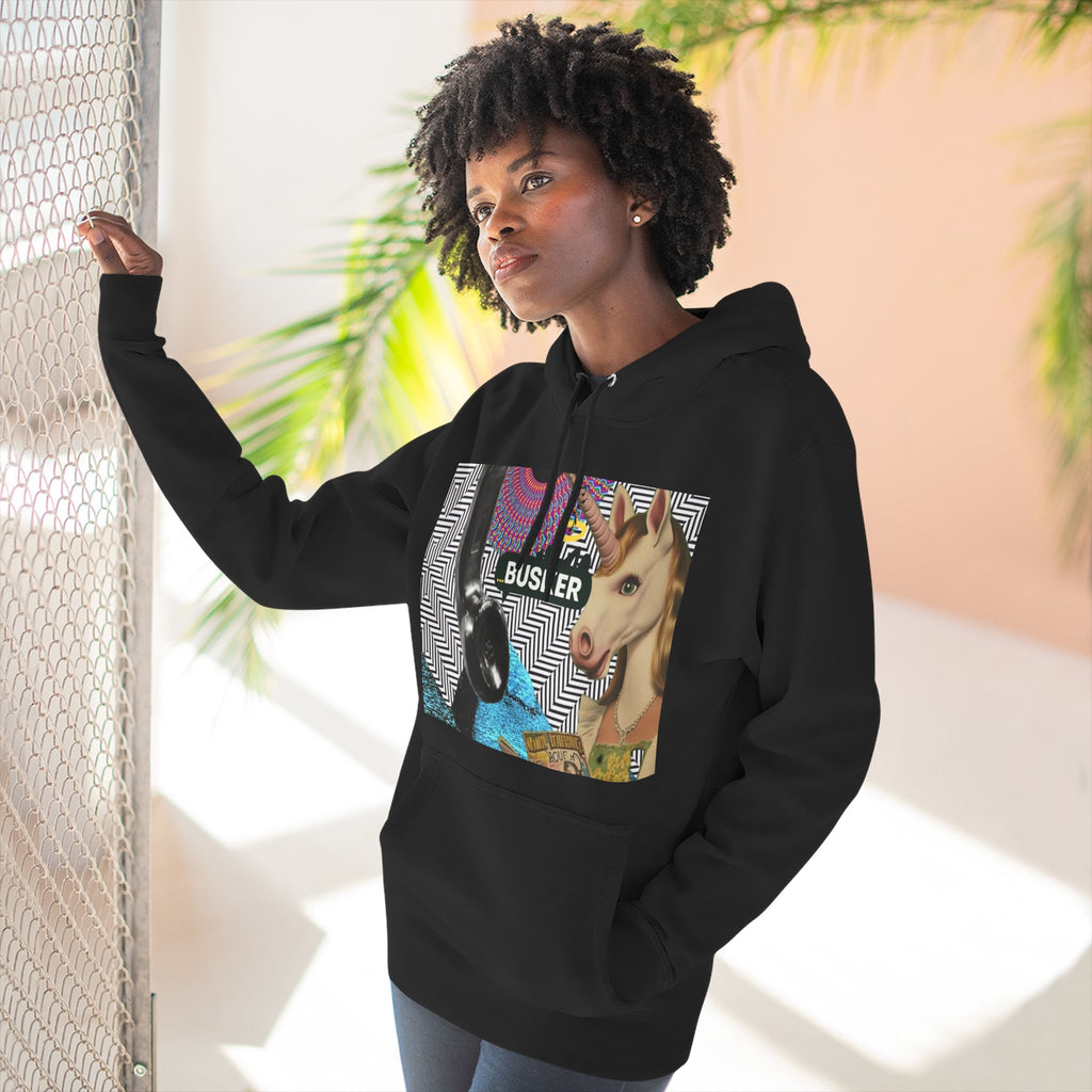 Whimsical Art Hoodie, Funny Graphic Sweatshirt, Unique Animal Designs, Cozy Gift for Kids & Teens, Perfect for Festivals & Casual Wear