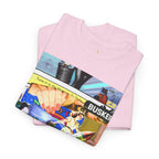 Cool Graphic Unisex Heavy Cotton Tee - 'Busker' Design