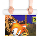 Vibrant Art Foam Yoga Mat - Unique Design for Stylish Workouts