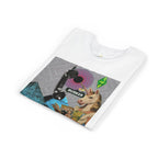 Youth Graphic Tee with Fun 'Busker' Design, Cool Summer Shirt, Gifts for Kids, Festival Attire, Trendy Youthwear