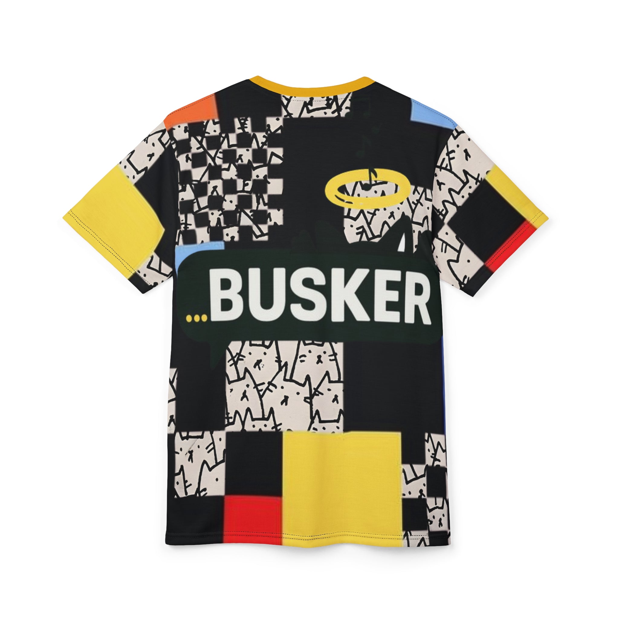 Vibrant Unisex Graphic Tee, Artistic Casual Wear, Street Style Top, Unique Birthday Gift, Music-Inspired Apparel