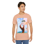 Busker Vibe Unisex Jersey Tee – Colorful Artistic Design for Summer Fun