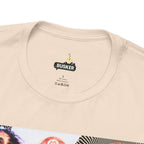 Busker Vibe Unisex Tee - Music & Art Collage Design