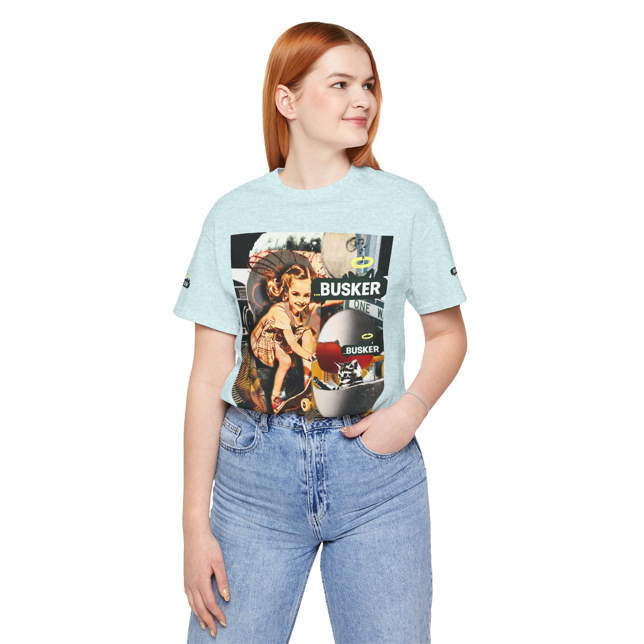 Vintage Skateboarding Graphic Tee - Streetwear for Creative Souls