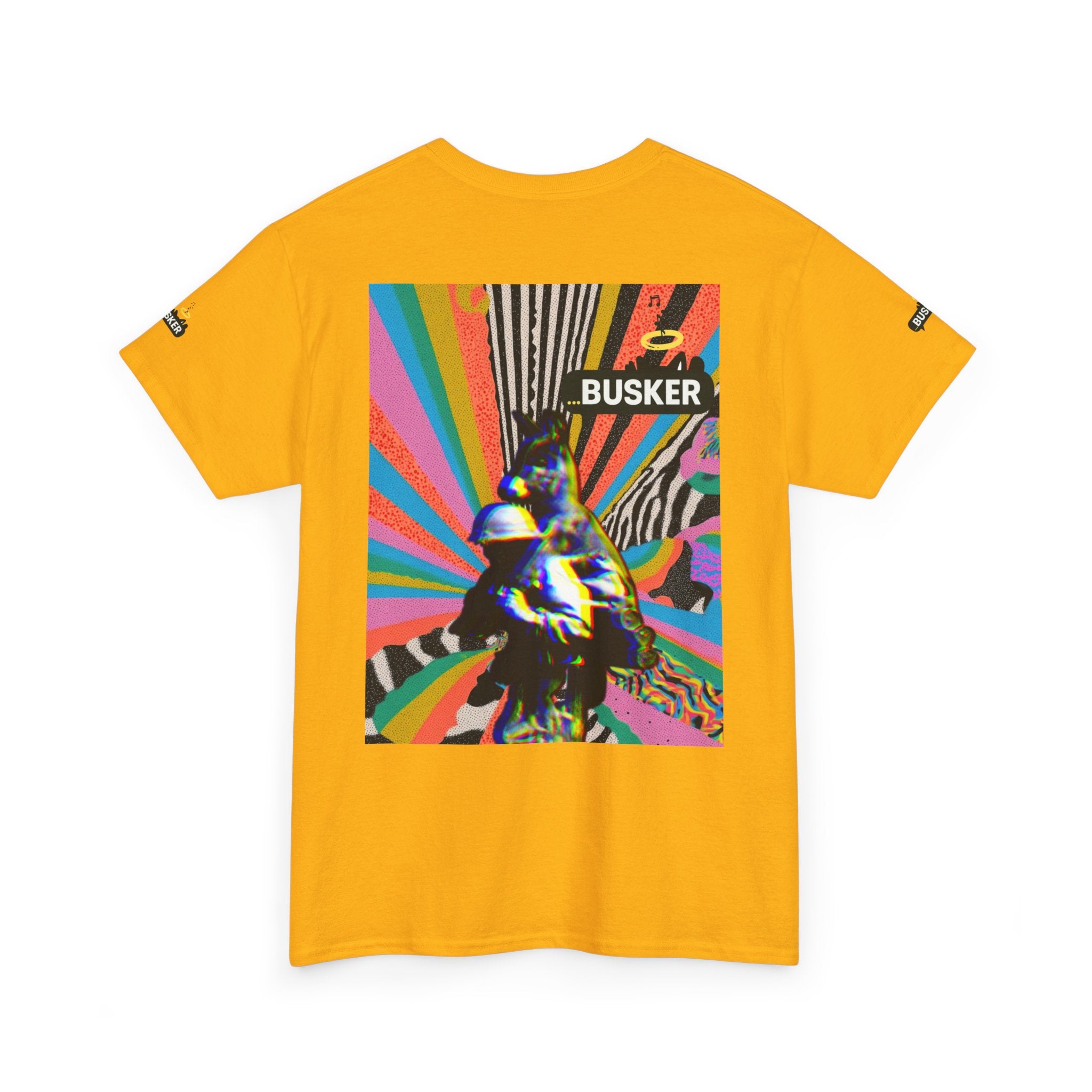 Colorful Busker Unisex Heavy Cotton Tee