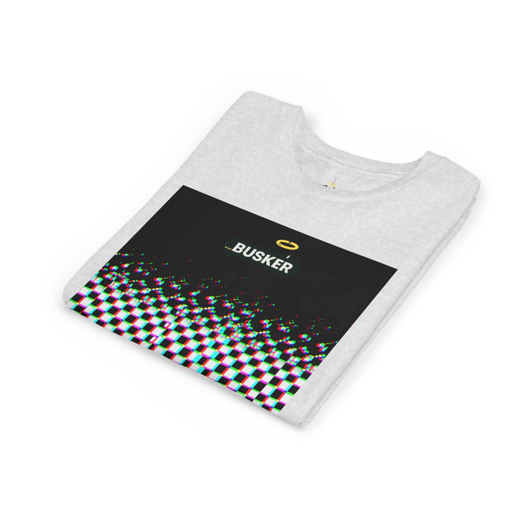 Cool Busker Youth Tee, Street Style Youth T-Shirt, Graphic Tee for Kids, Hipster Summer Shirt, Unique Gift for Young Musicians