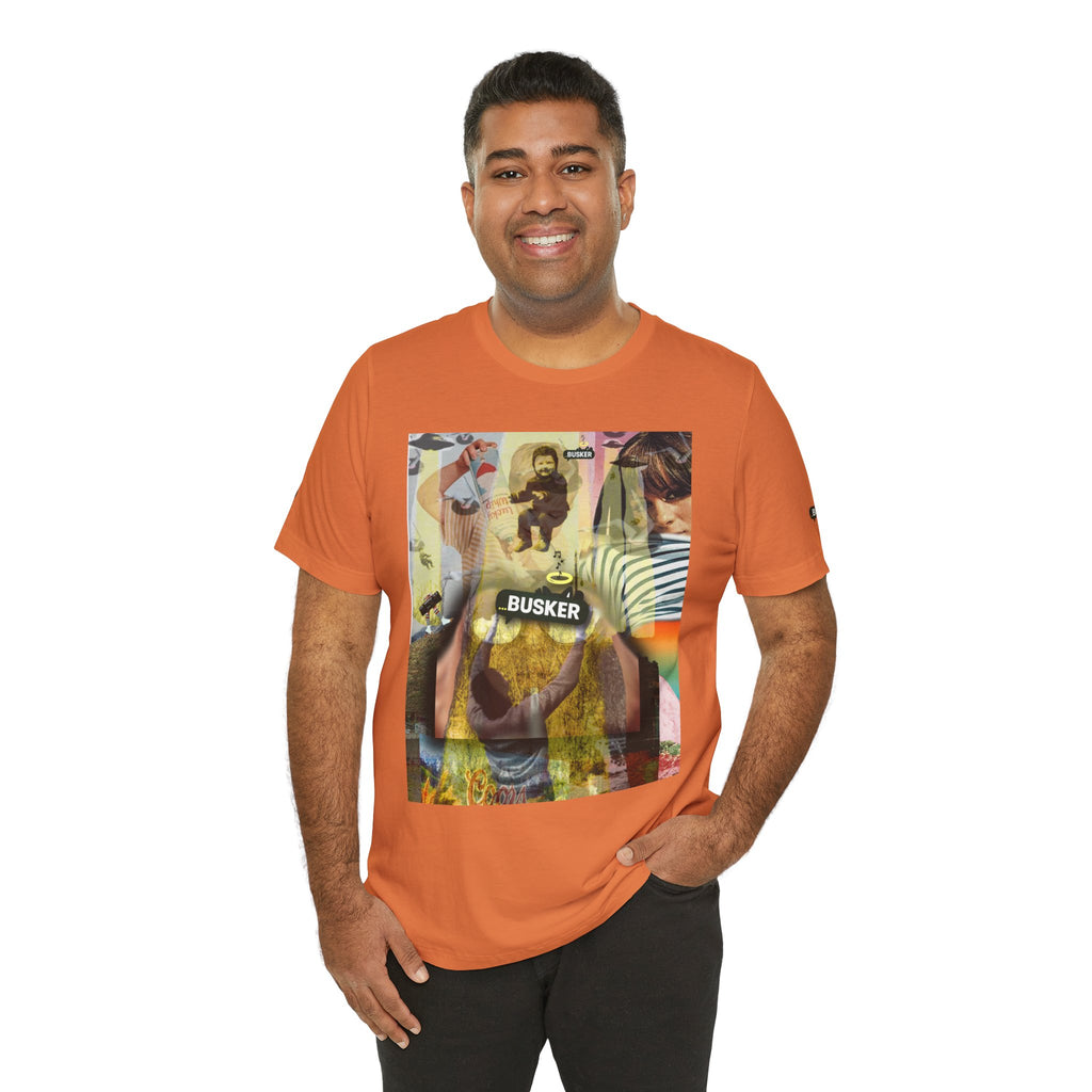 Busker Graphic Tee – Unisex Jersey Short Sleeve T-Shirt for Creative Souls