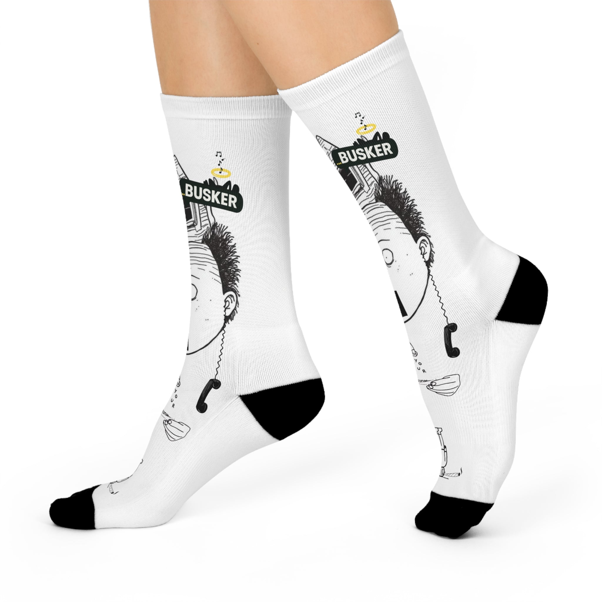 Cushioned Crew Socks