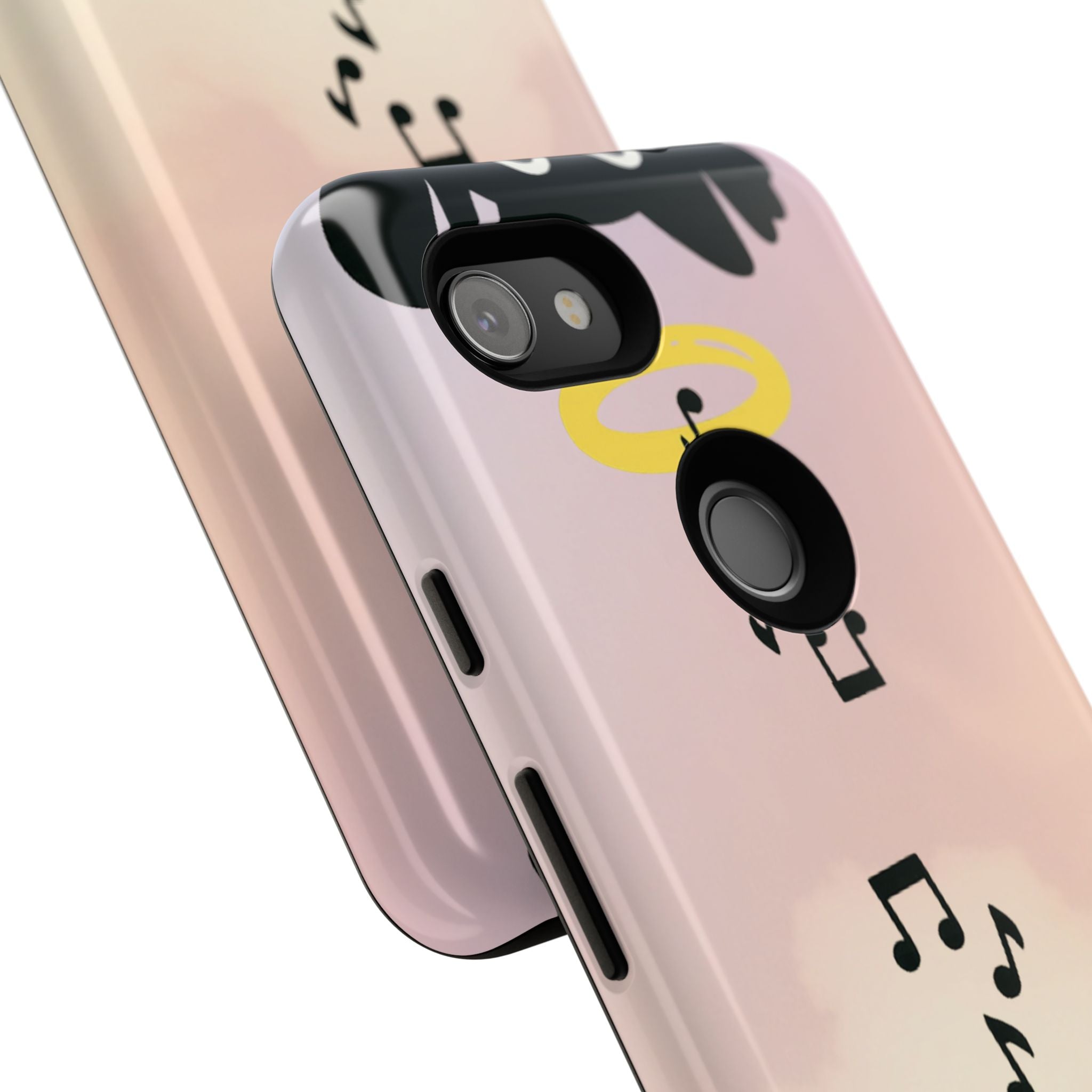 Cute Animal Phone Case, Tough Phone Cover for Pet Lovers, Gifts for Birthdays, Holidays, Music Lovers, Fun Tech Accessories