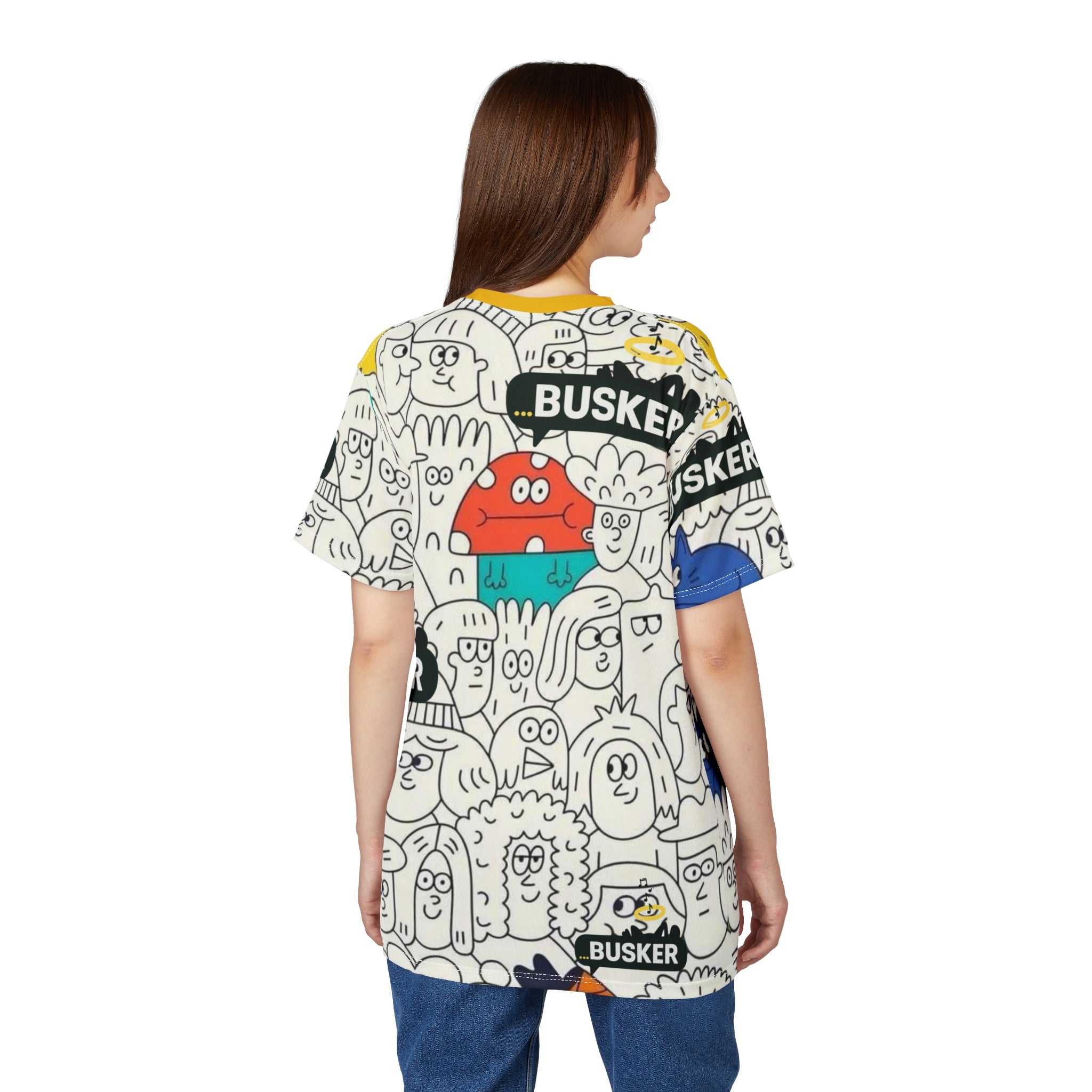 Whimsical Graphic Tee for Fun Lovers, Unique Casual Wear for Festivals, Travel Essentials, Gift Idea for Friends, Summer Vibes