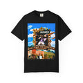 "Welcome to Golden" Exclusive Busker Unisex Garment-Dyed T-shirt, Music Lover Gift, Vintage Style Tee, Festival Wear, Casual Outfit