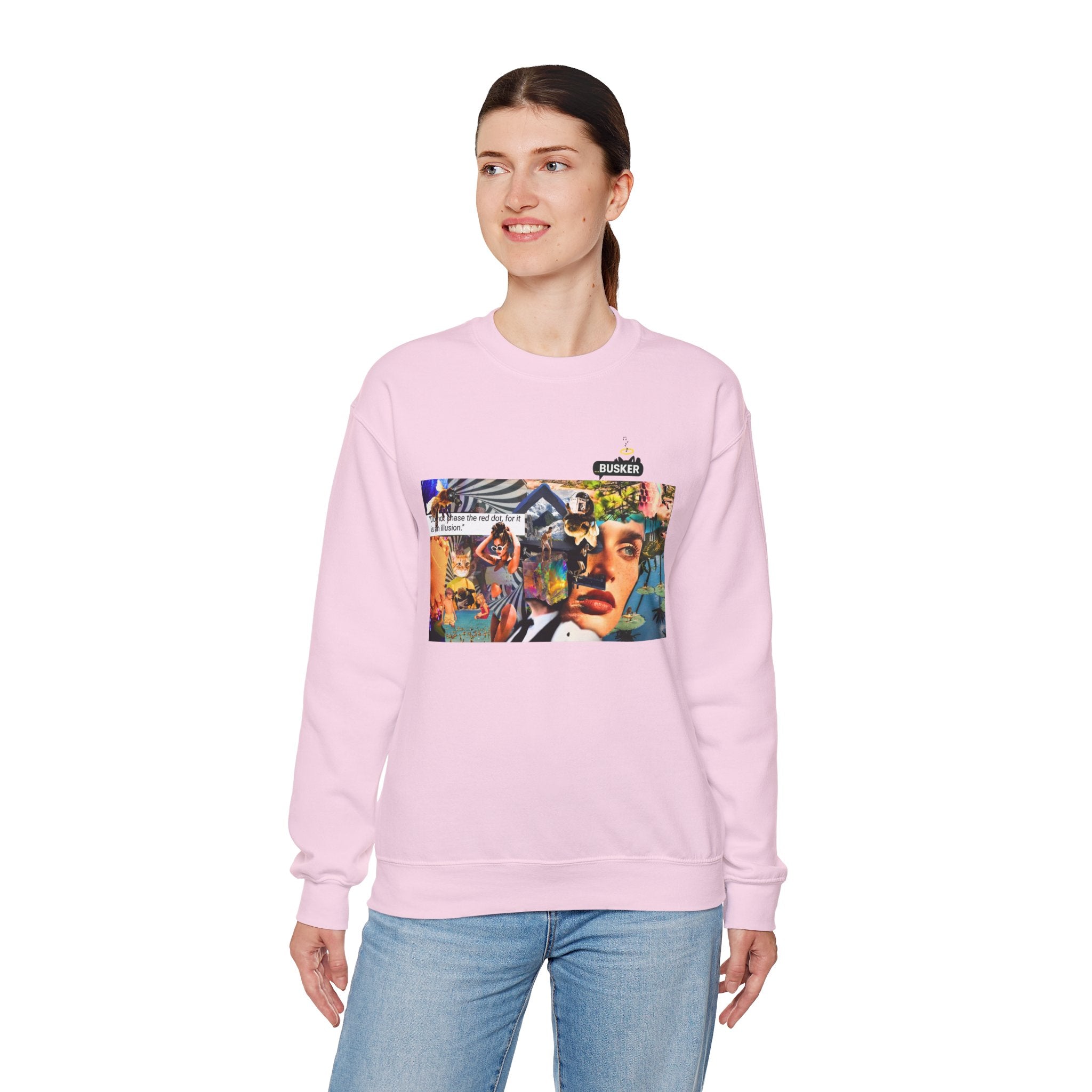Vibrant Art Crewneck Sweatshirt for Creative Souls