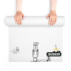 Creative Foam Yoga Mat, Fun Yoga Accessory, Unique Exercise Mat, Gift for Yoga Lovers, Colorful Workout Gear