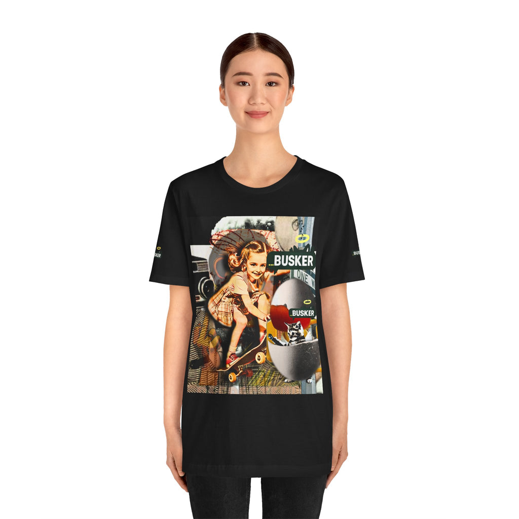 Vintage Skateboarding Graphic Tee - Streetwear for Creative Souls