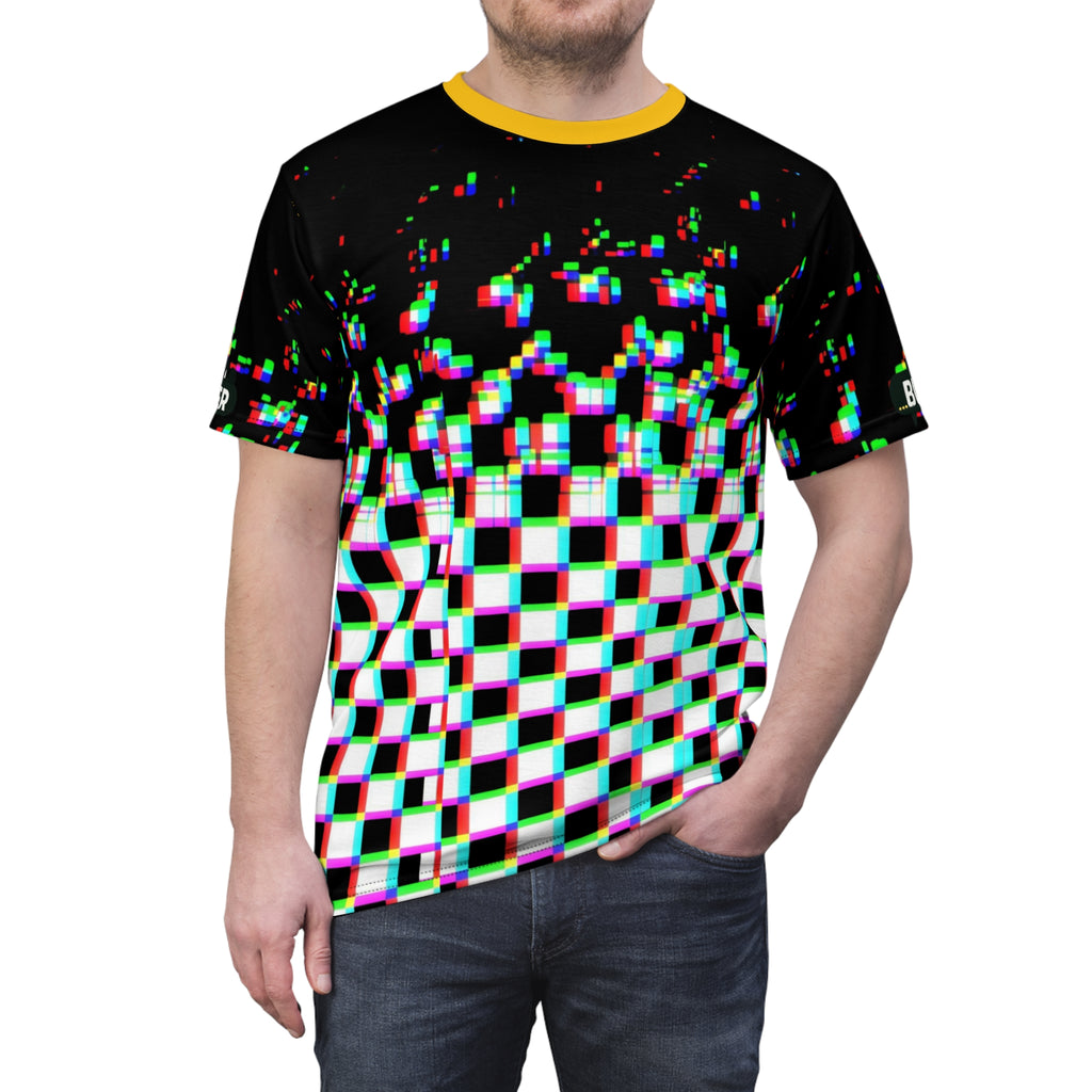Colorful Graphic Unisex Tee | Trendy AOP Shirt, Unique Streetwear, Festival Outfit, Gift for Him/Her
