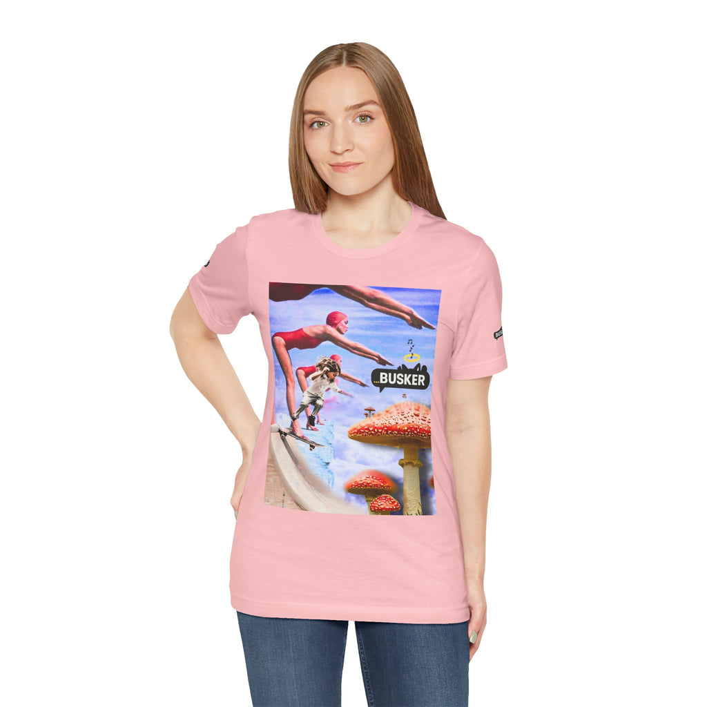 Busker Fun Graphic Tee - Unisex Jersey Short Sleeve